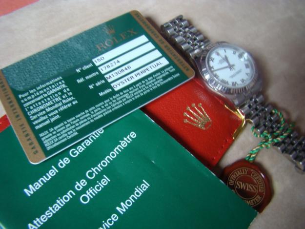 Vendo ROLEX DATE JUST acero y oro, del 2008, ORIGINAL