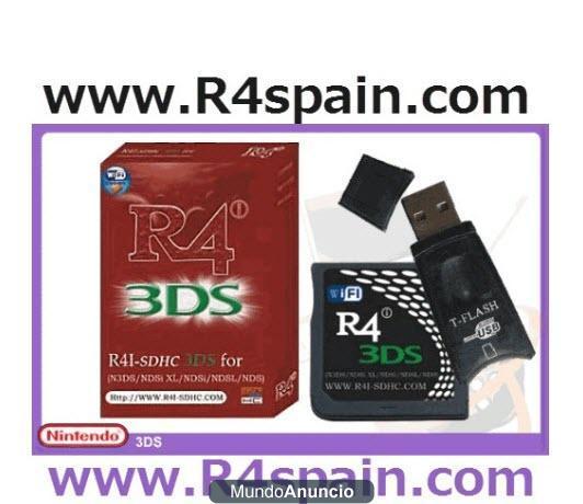 CARTUCHO R4 / R4I GOLD para 3DS , DSI XL , DS LITE  JUEGOS