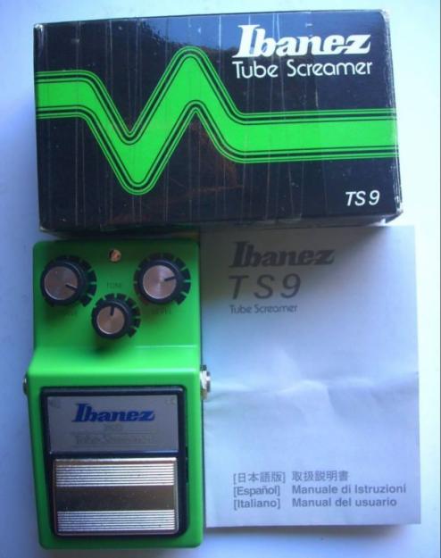 Tube screamer ts9 · ibanez pedal guitarra eléctrica