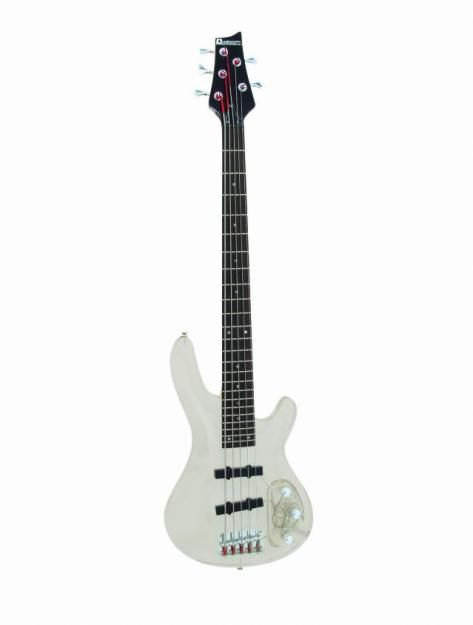 BAJO ELECTRICO ACRILICO TRANSPARANTE --- NUEVO