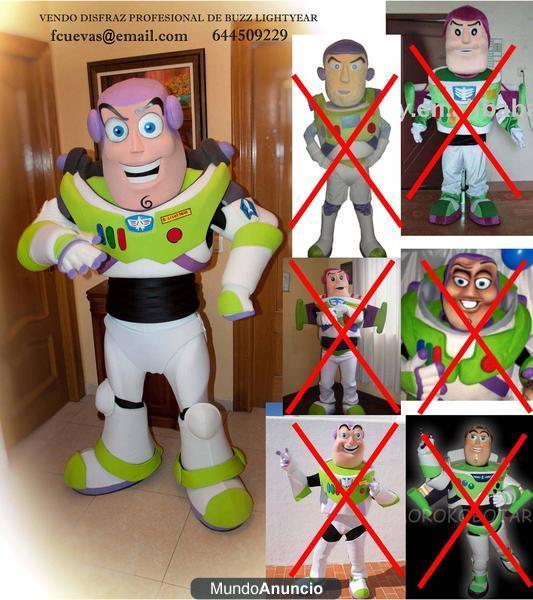 Disfraz Profesional de Buzz Lightyear de Toy Story