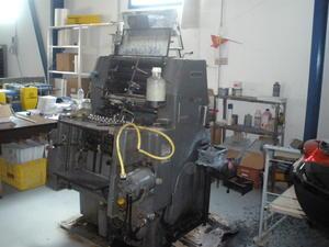 SE VENDE HEIDELBERG GTO 46 NUMERACION +PERFORACION