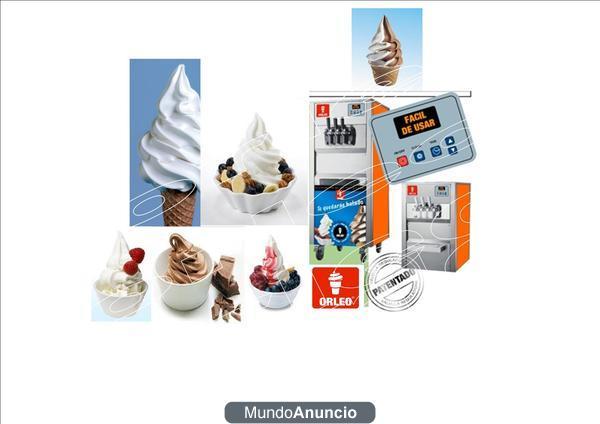 oportunidad maquina frozen yogurt helado soft