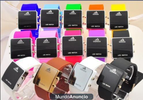 RELOJES DE MODA ADIDAS LED!