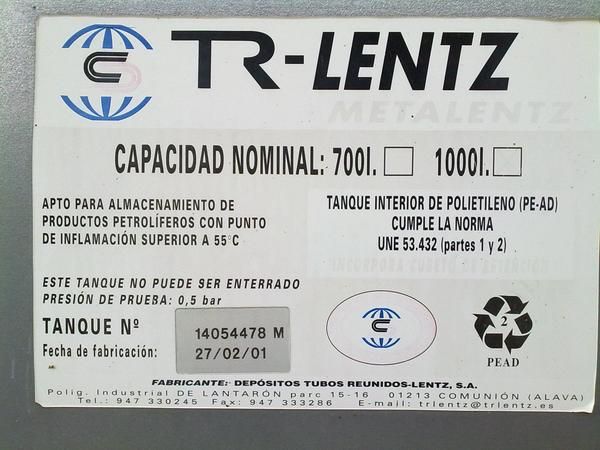 SE VENDE CALDERA DE GASOIL