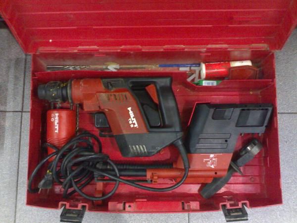 taladro percutor  HILTI TE- 5 con muchas accesorios