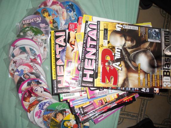 Coleccion Hentai CD Revista, Minami, x MAnga (Anime x) liquido todo en bcn