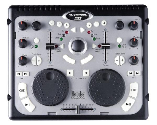 mesa de mezclas hercules dj control mp3