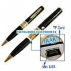 BOLIGRAFO ESPIA ALTA RESOLUCION 640 X 480 - TFT CARD - mejor precio | unprecio.es