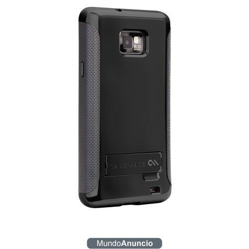 Case-Mate Pop - Carcasa para Samsung Galaxy S2, color negro y gris