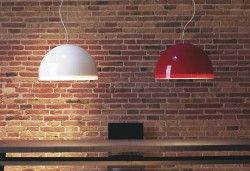 Marset Olivia 45 pl lámpara colgante - cristal  rojo - iLamparas.com