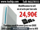 www.tuchip.com modificamos tu wii por tan solo 24.90 euros, tu wii estara lista en solo 15 minutos, entra en nuestra web - mejor precio | unprecio.es
