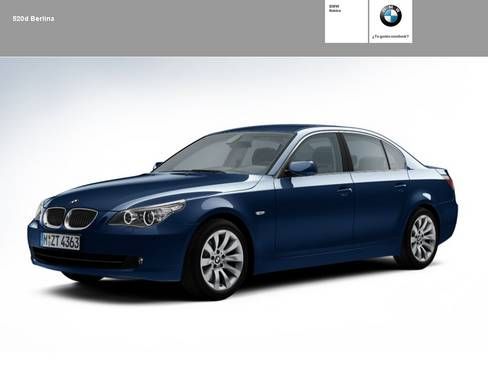BMW Serie 5 520d berlina **Nuevo en Stock**