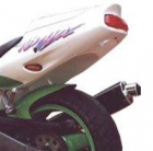 Guardabarros pneu traseiro Moto Kawasaki ZX9R - Con color - mejor precio | unprecio.es