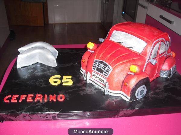 TARTAS FONDANT EN CARTAGENA