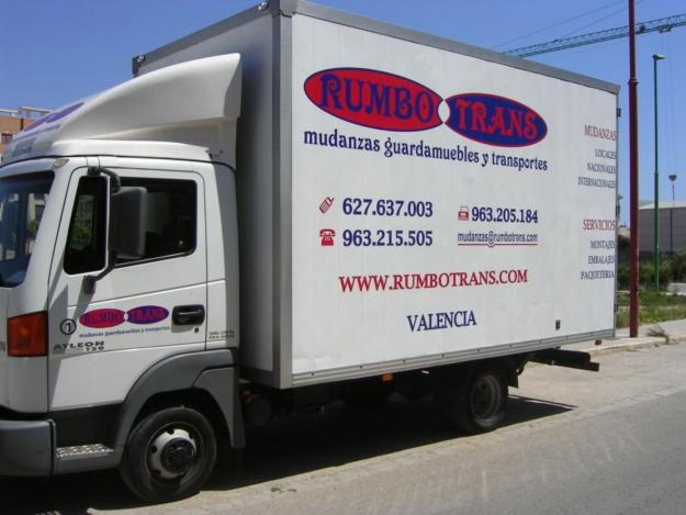 Mudanzas y Transportes -RUMBOTRANS-(precios economicos)