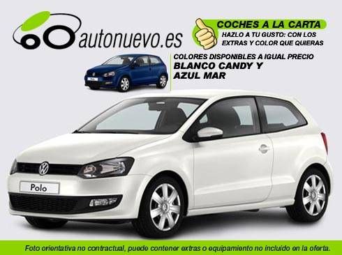 Volkswagen Polo Advance 1.2 BMT 70cv. Blanco ó Negro. Nuevo.Nacional.