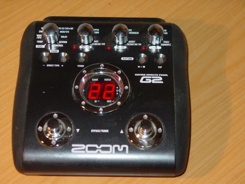 Zoom G2, Zoom 606 II, Behringer Tu300
