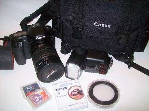 Canon EOS 40D Digital SLR 10,1 Lentes 2 Speedlite Flash