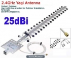ANTENA wifi YAGUI de 25 Dbi .con 18 elementos(Aluminio 58 centimetros) - mejor precio | unprecio.es