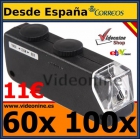 MICROSCOPIO LED 60X / 100X VISITA NUESTRA TIENDA. - mejor precio | unprecio.es