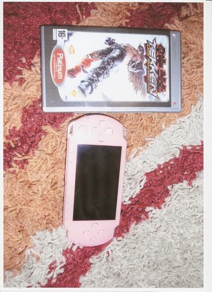 psp nueva rosa mas juego de tekken