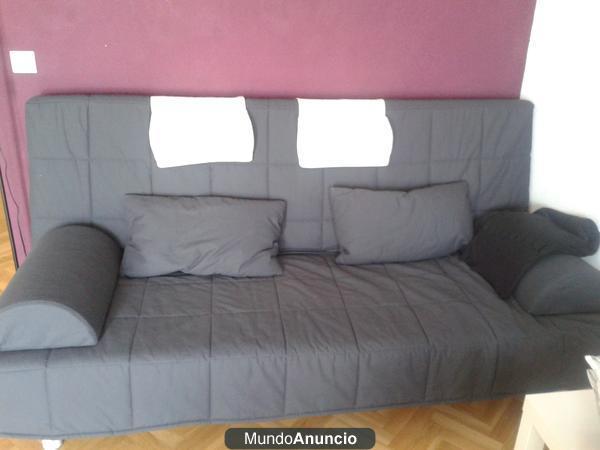se vende sofá cama tres piezas, comprado en noviembre 2011