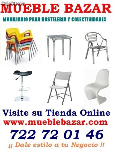 Sillas y mesas para terraza con los mejores precios en mueble bazar