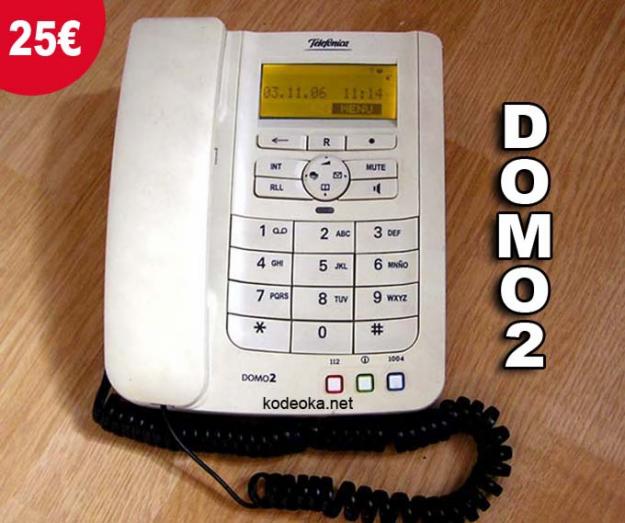 Telefono Domo2 de telefonica movistar con manos libres