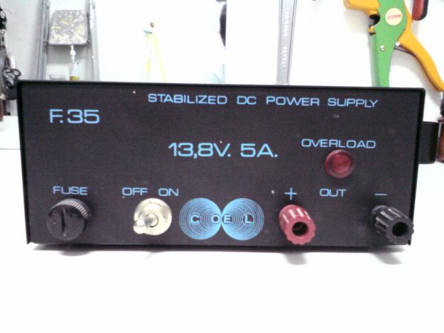 VENDO FUENTE DE ALIMENTACION ESTABILIZADA 13.8V 5 AMPERS