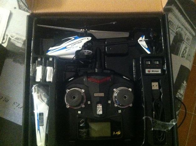 helicoptero 4ch kit completo y nuevo