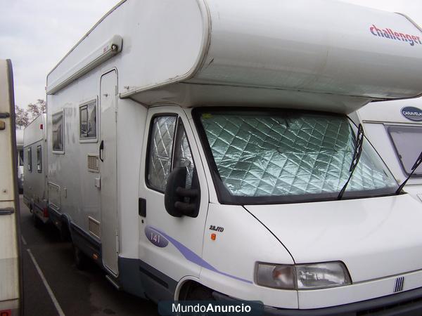 SE VENDE FIAT DUCATTO 2.8   DE 130 CV   CHALLENGER   !!! Preciosa autocaravana de ocasión !