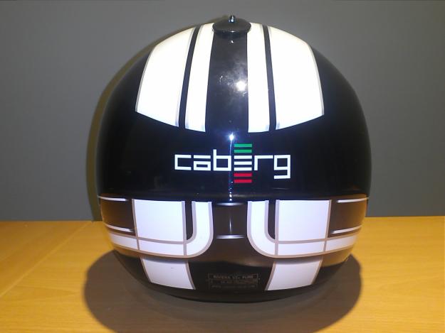 Casco Jet Caberg V2 Pure Negro/Blanco