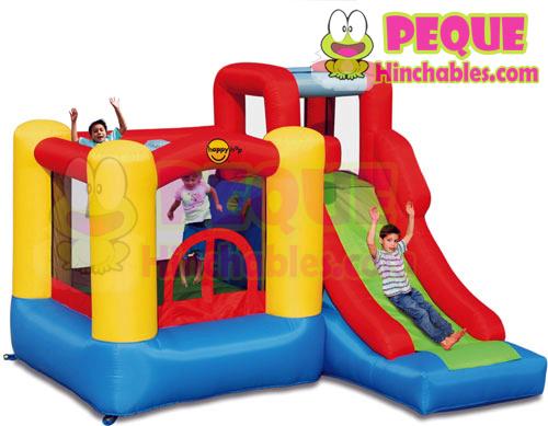 Castillo hinchable mini 8.5m con tobogán ideal para pequeños espacios