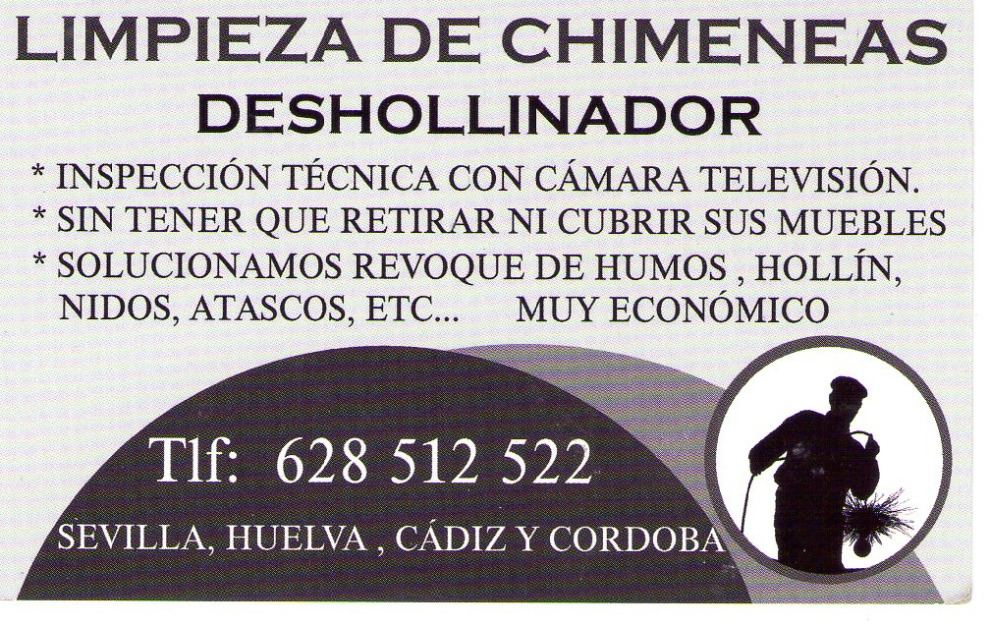 Limpieza de chimeneas - deshollinador