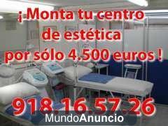 Montar centro de estética