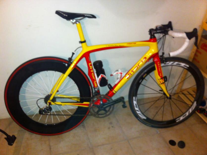 Bicicleta carbono carretera vitoria campagnolo record 10v road bike carbon