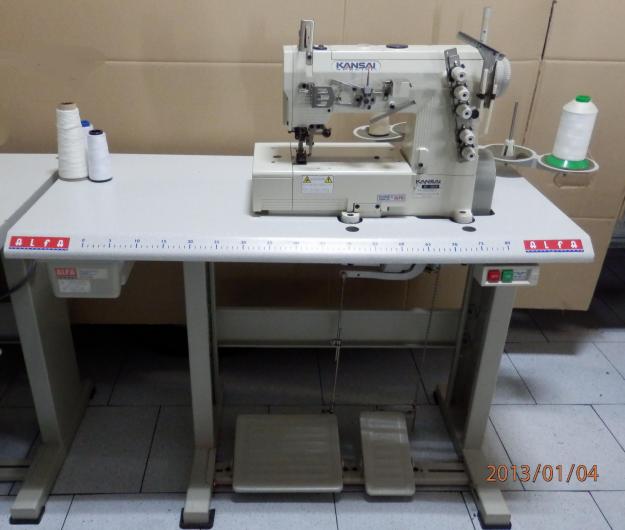 Máquinas de coser industriales Kansai y Alfa