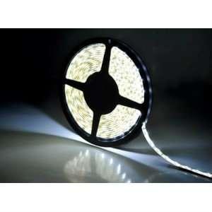 Tira 5mts 300 leds blanco frio waterproof adhesivo 3m