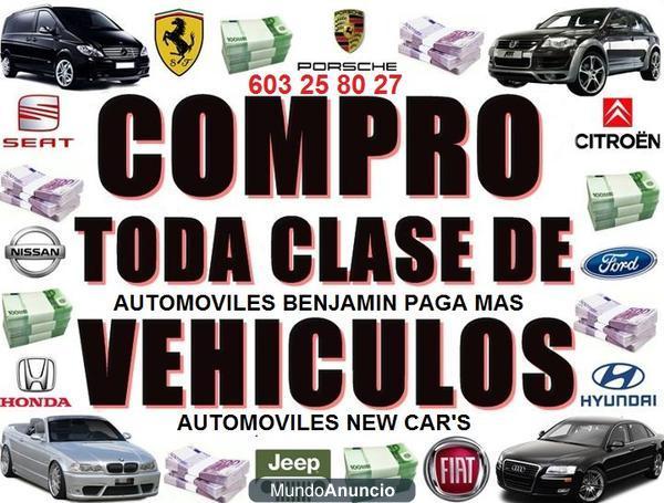 CAMPRAMOS VEHICULOS PAGAMOS 1.000 EUROS MAS QUE OTROS!!