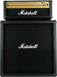 Marshall MG100DFX y pantalla