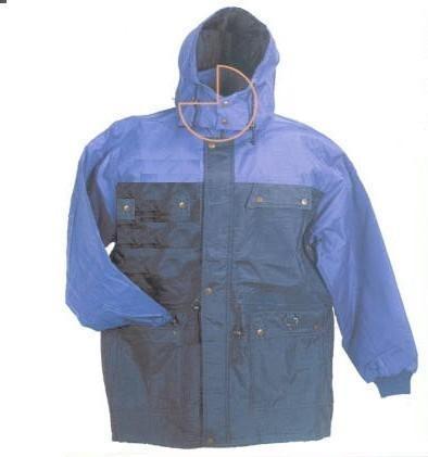 Parkas impermeables azules de calidad en oferta