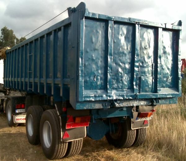 SE VENDE SEMIRREEMOLQUE BAÑERA BASCULANTE LECIÑENA