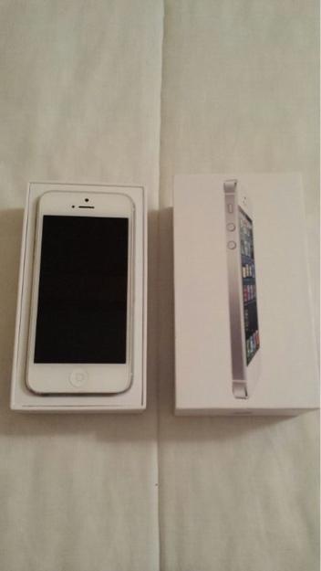 iphone 5 32gb + seguro 1 año k-tuin + 5 carcasas (negociable)