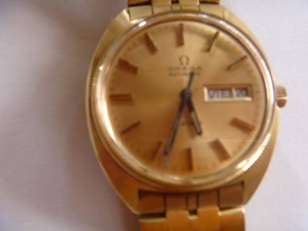 VENTA RELOJ PULSERA CABALLERO OMEGA ORO AÑO 1970