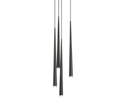 Vibia Colgante slim de 4 blanco - iLamparas.com