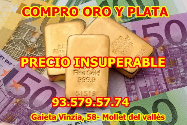 COMPRO ORO, TE PAGO MÁS QUE NADIE, PRECIO ESPECIAL GRANDES CANTIDADES, COMPRUÉBALO