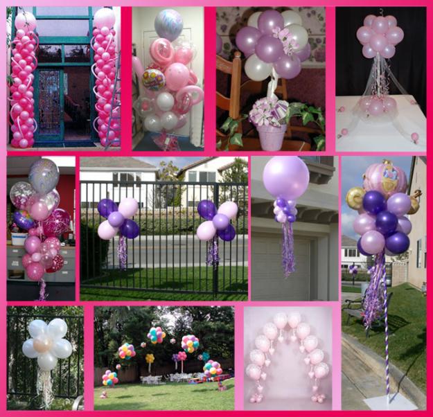 Bodas decoraciones con globos , bautizos , eventos, fiestas, cumpleaños