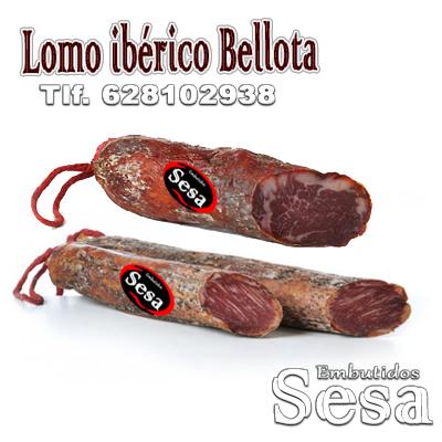 venta de lomo ibérico embuchado, lomo de Guijuelo