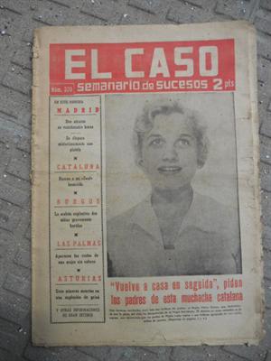 Antiguedades coleccionistas del periodico “EL CASO”